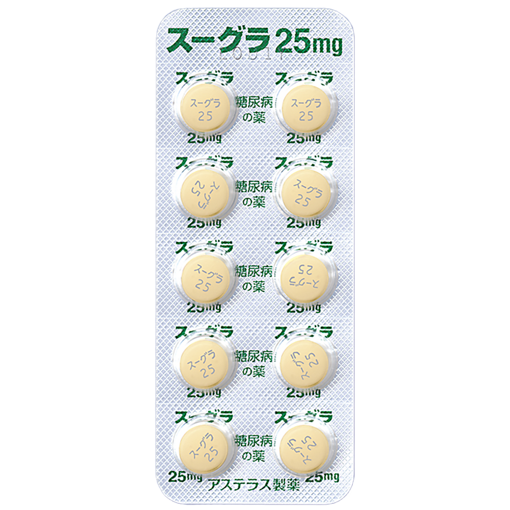 SUGLAT Tablets 25mg [Brand Name]