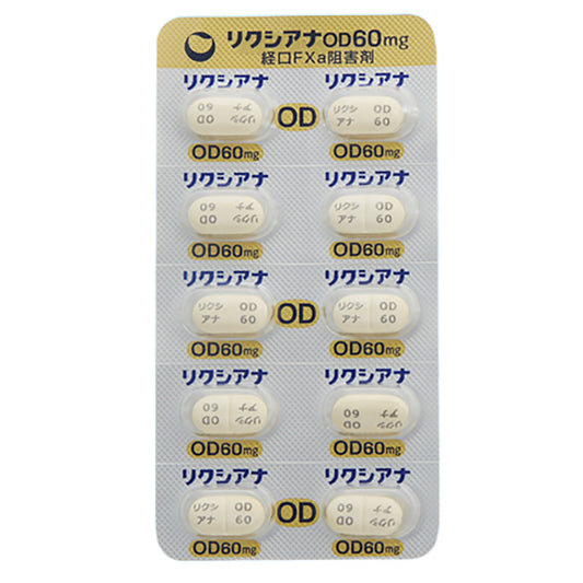 LIXIANA OD Tablets 60 mg [Brand Name] 