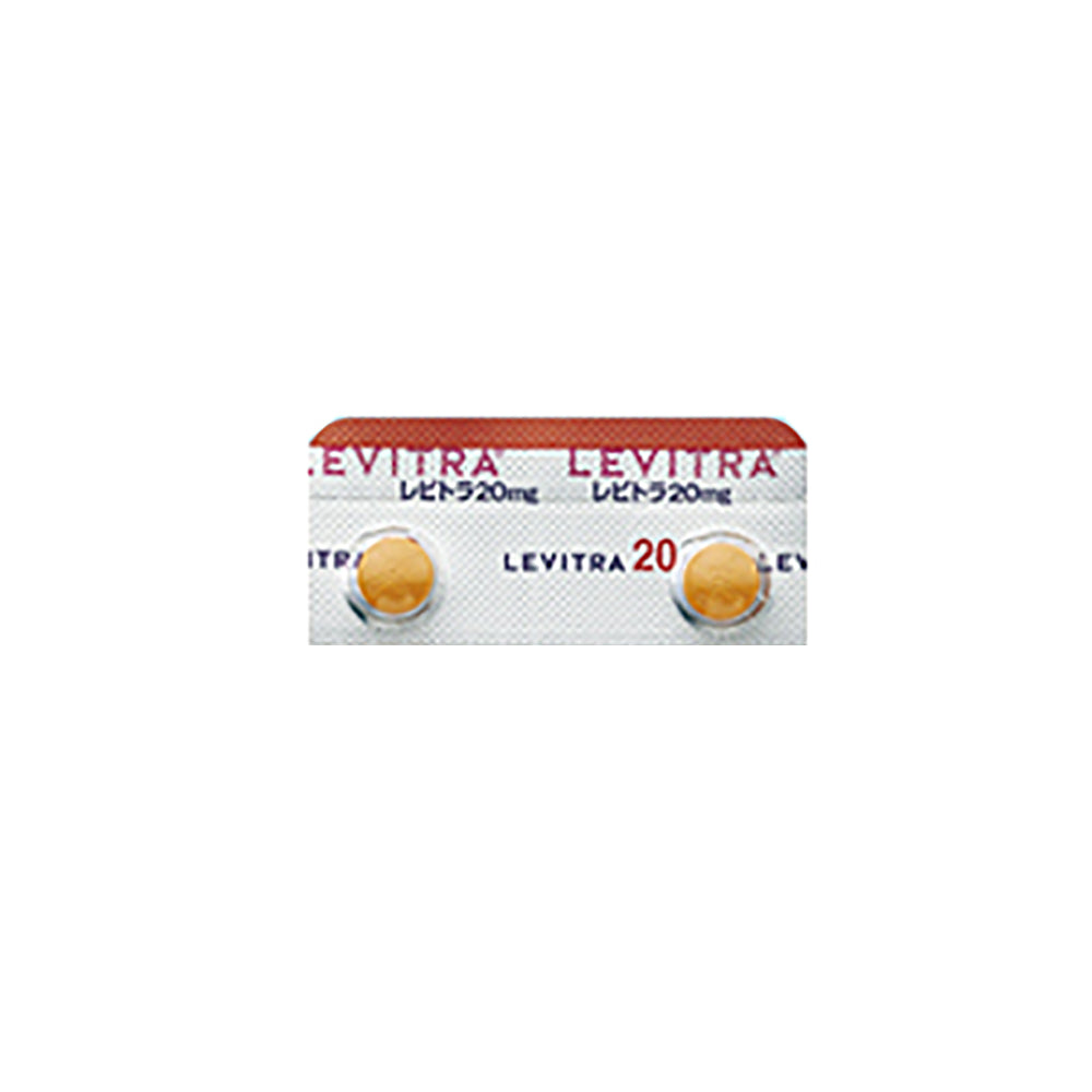 LEVITRA Tablets 20 mg [Brand Name] : 1 sheet (2 tablets)