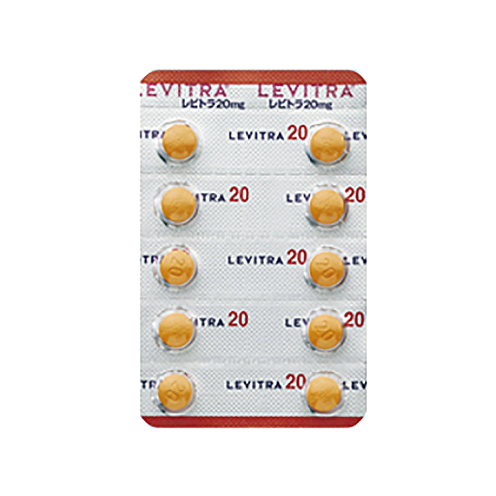 LEVITRA Tablets 20 mg [Brand Name] : 1 sheet (10 tablets)